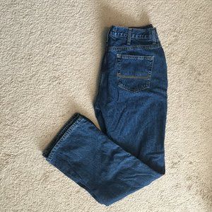 schmidt flannel lined jeans